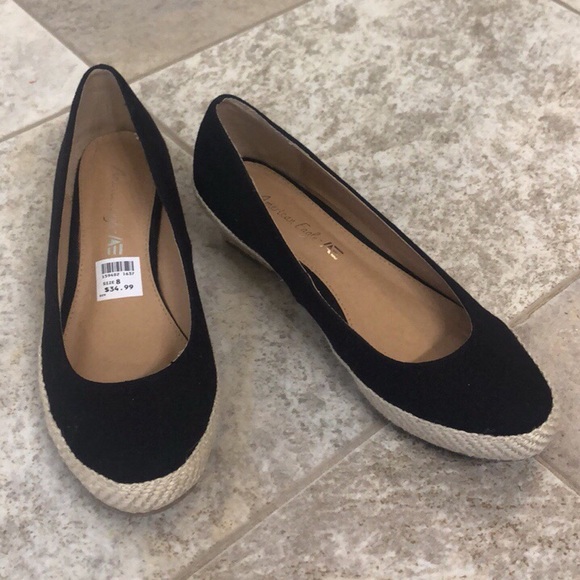 American Eagle By Payless Shoes - American Eagle Black Espadrilles